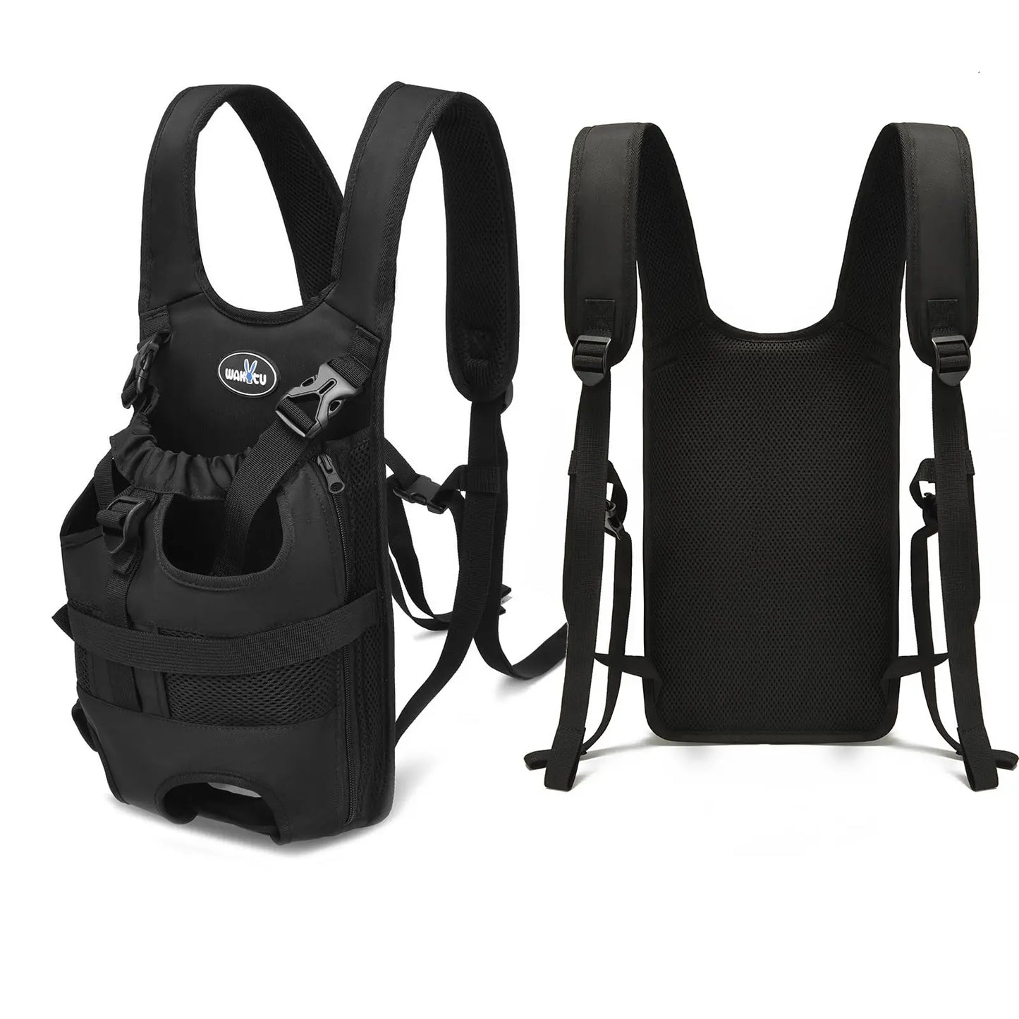 Eco-Friendly & Washable Pet Backpack – Perfect for Traveling with Your Chihuahua or Yorkshire Terrier! 🐾✈️❤️