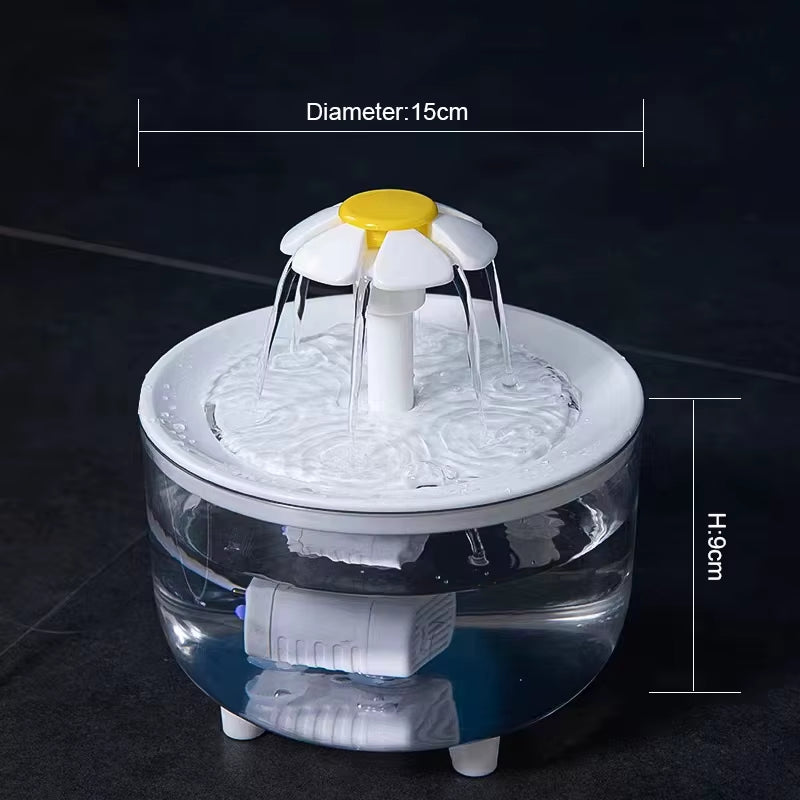Keep your kitty hydrated with our Whisper-Quiet USB Cat Water Fountain! ππ 1200ml of fresh, filtered water awaits your furry friend! #CatLover #PetEssentials