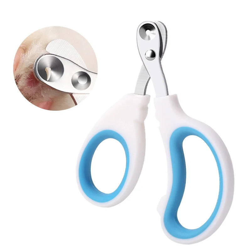 Sleek & Sharp: Professional Stainless Steel Nail Clippers for Your Furry Friends! Perfect for Small Cats & Dogs ๐พโ๏ธ #PetGrooming #NailCare