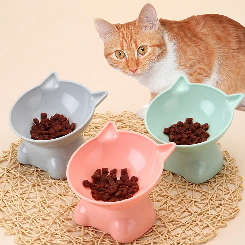 Elevate Mealtime! 🌟 Stylish High Foot Pet Bowls for Cats & Dogs 💖🐾 Say Goodbye to Messy Eating! 🥳 #PetEssentials #HappyPets
