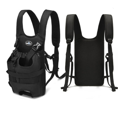 Eco-Friendly & Washable Pet Backpack – Perfect for Traveling with Your Chihuahua or Yorkshire Terrier! 🐾✈️❤️