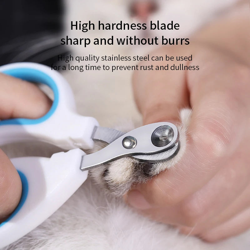 Sleek & Sharp: Professional Stainless Steel Nail Clippers for Your Furry Friends! Perfect for Small Cats & Dogs 🐾✂️ #PetGrooming #NailCare