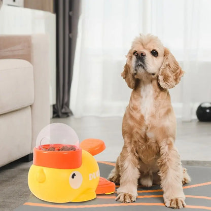 Intelligent Dog Automatic Feeder Cartoon Anti-Slip Pet Feeding Machine Large Capacity Pet Automatic Feeder Toys for Puppy Kitten
