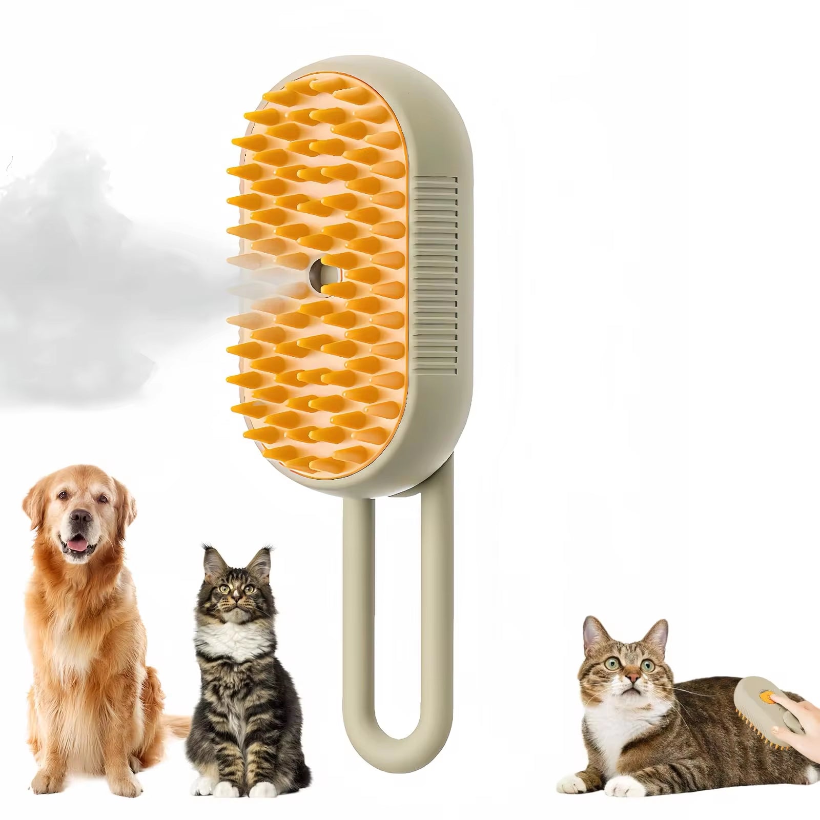 Transform Your Pet's Grooming Routine with the 3 in 1 Electric Brush & Spray Combo – Perfect for Cats and Dogs! 🐾✨