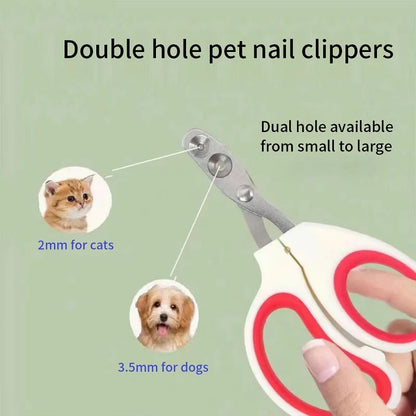 Sleek & Sharp: Professional Stainless Steel Nail Clippers for Your Furry Friends! Perfect for Small Cats & Dogs 🐾✂️ #PetGrooming #NailCare