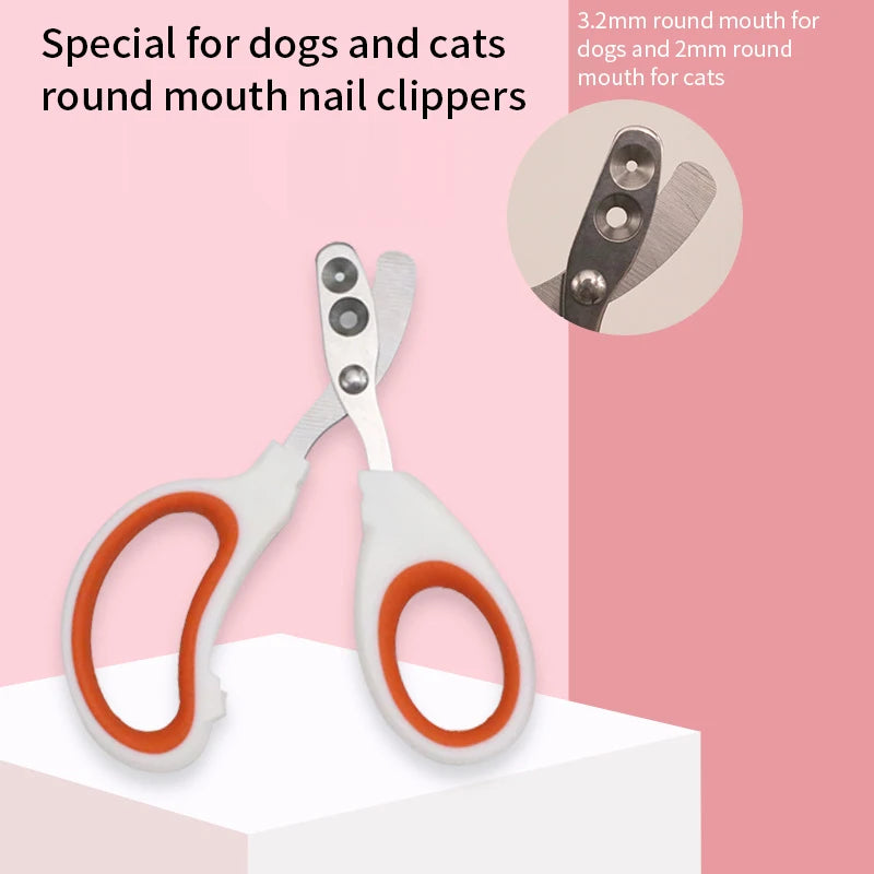Sleek & Sharp: Professional Stainless Steel Nail Clippers for Your Furry Friends! Perfect for Small Cats & Dogs 🐾✂️ #PetGrooming #NailCare